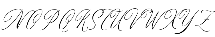 Martan Calline Regular Font UPPERCASE
