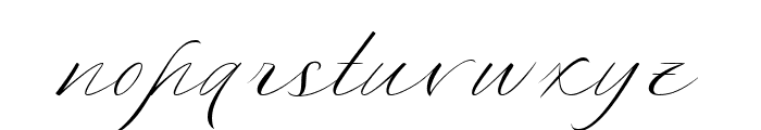 Martan Calline Regular Font LOWERCASE