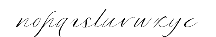 MartanCalline-Regular Font LOWERCASE