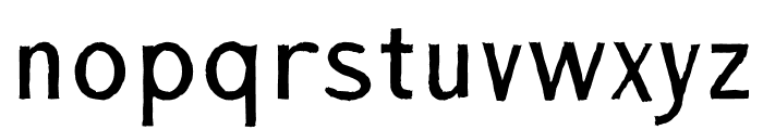 Martein Font LOWERCASE