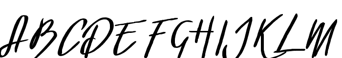 Martha-Light Font UPPERCASE