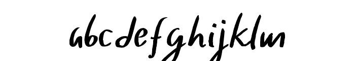 Martha-Light Font LOWERCASE