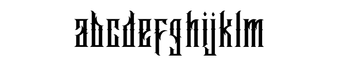 Marthapura Font LOWERCASE