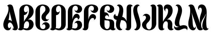 Marthias Font UPPERCASE