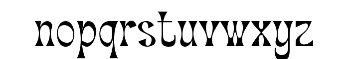 Marthy-Regular Font LOWERCASE
