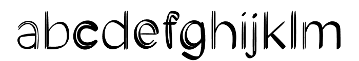 Martin Regular Font LOWERCASE