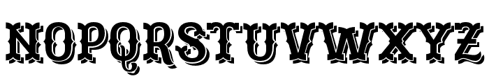 Martinez-Shadow Font UPPERCASE