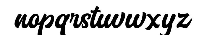 Marttabuck-Standard Font LOWERCASE