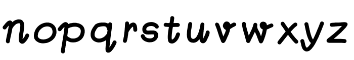 Maru Cupid Font LOWERCASE