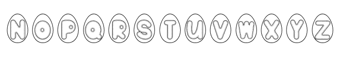 MaruEaster Font UPPERCASE