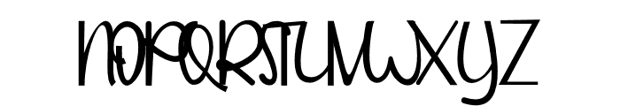 Marulioides Font UPPERCASE