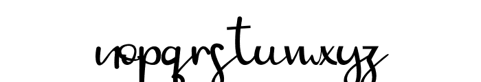 Marulioides Font LOWERCASE