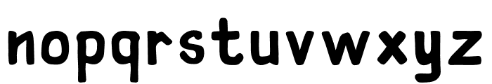 Marwotos Font LOWERCASE