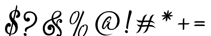 Marxellina Font OTHER CHARS