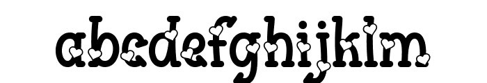 Marylove Font LOWERCASE