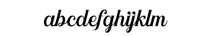 Marysville-Regular Font LOWERCASE