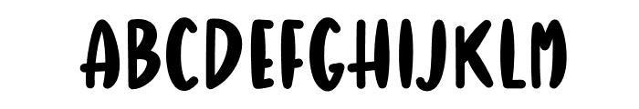 Marzipan Font UPPERCASE