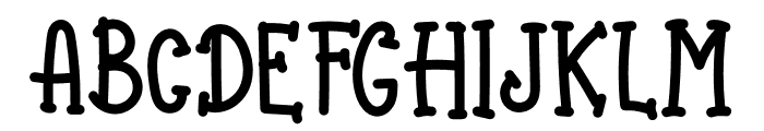 Masha Serif Font UPPERCASE