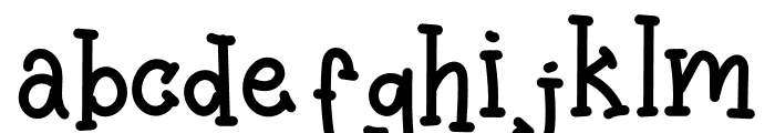 Masha Serif Font LOWERCASE
