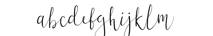 Mashibelle Font LOWERCASE