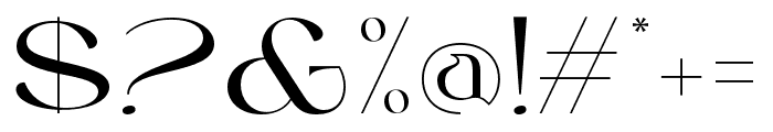 Masko-Regular Font OTHER CHARS