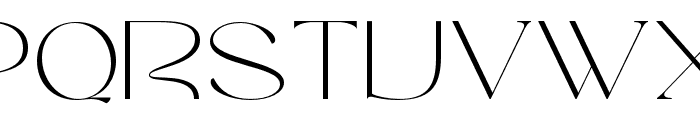 Masko-Thin Font UPPERCASE