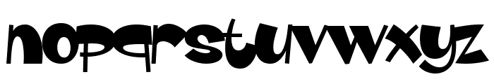 Masrust Font LOWERCASE
