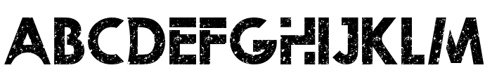 Massive Grunge Font UPPERCASE