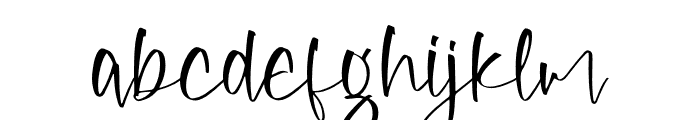 Masstile Shonetta Font LOWERCASE
