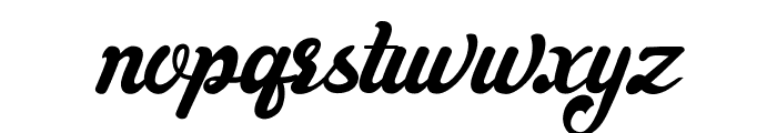 Mastada Retro Font LOWERCASE