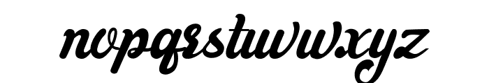 MastadaRetro Font LOWERCASE