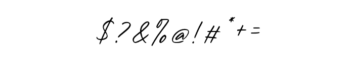Mastels-Italic Font OTHER CHARS