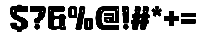 Masteng-Regular Font OTHER CHARS
