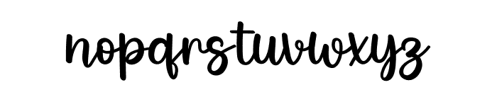 Master Book Font LOWERCASE