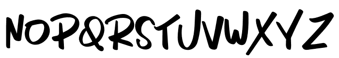 Master Calm Font LOWERCASE