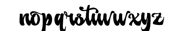 Master Groovy Font LOWERCASE