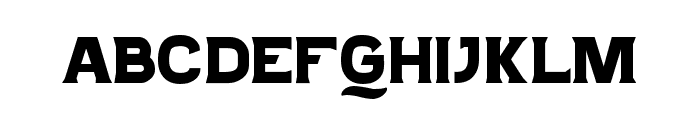 Master Serif Font UPPERCASE