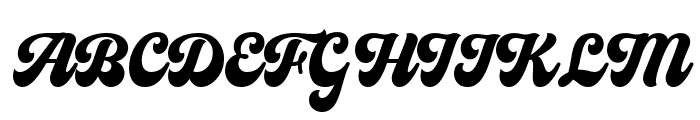 Master Vintage Font UPPERCASE