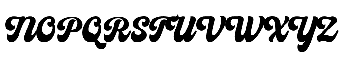 Master Vintage Font UPPERCASE