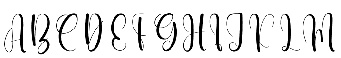 Master Writing Font UPPERCASE