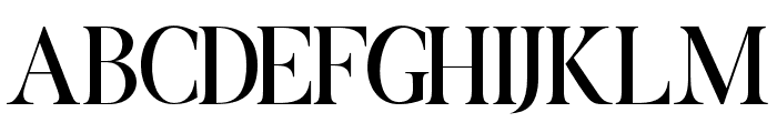 MasterSerif Font UPPERCASE