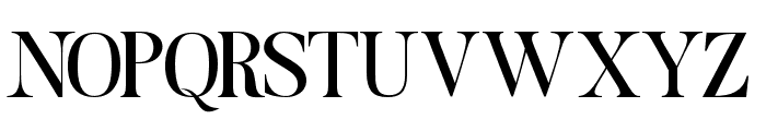 MasterSerif Font UPPERCASE