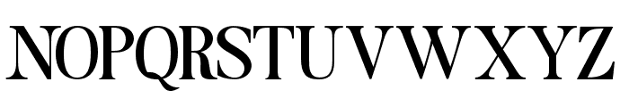 MasterSerifBold Font UPPERCASE