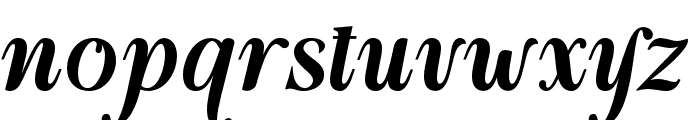 MasterSerifLightBold Font LOWERCASE