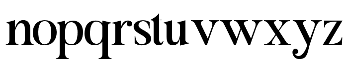MasterSerif Font LOWERCASE