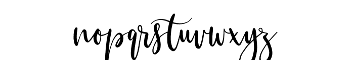 Masterblush-Alt Font LOWERCASE