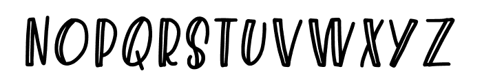 Mastere Font LOWERCASE