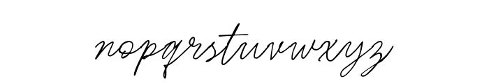 Masterline Font LOWERCASE
