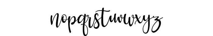 Masterpen Script Font LOWERCASE