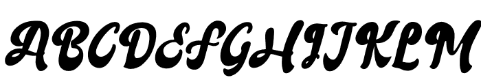 Mastery Angels Italic Font UPPERCASE